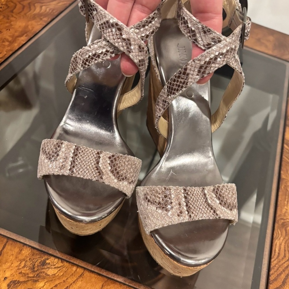 Jimmy Choo Python platforms - image 1